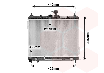 Van Wezel Radiateur 82002100