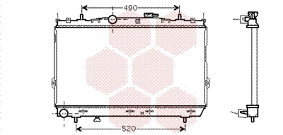 Van Wezel Radiateur 82002185