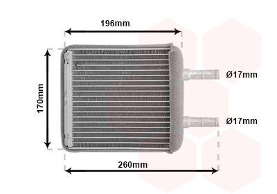 Van Wezel Kachelradiateur 82006216