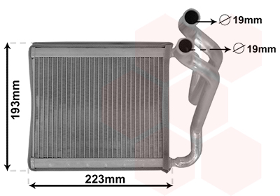 Van Wezel Kachelradiateur 82006270