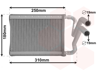 Van Wezel Kachelradiateur 82006437