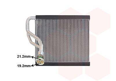 Van Wezel Verdamper, airconditioning 8200V444