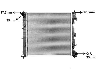 Van Wezel Radiateur 82012754