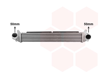 Van Wezel Intercooler, inlaatluchtkoeler 82014718