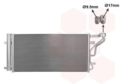 Van Wezel Airco condensor 82015725