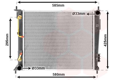 Van Wezel Radiateur 83002136