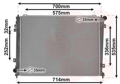 Van Wezel Radiateur 83002162