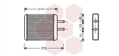 Van Wezel Kachelradiateur 83006010