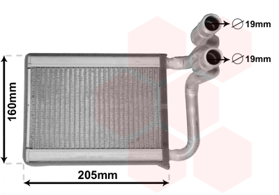 Van Wezel Kachelradiateur 83006197