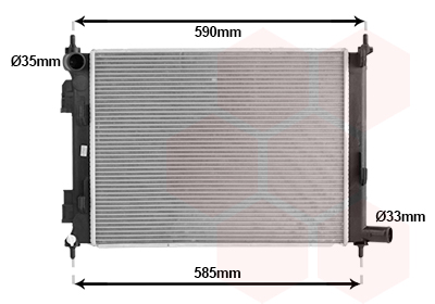 Van Wezel Radiateur 83012726