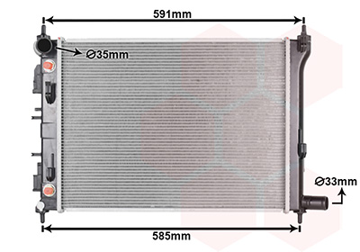 Van Wezel Radiateur 83012740