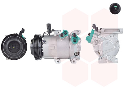 Van Wezel Compressor, airconditioning 8301K708
