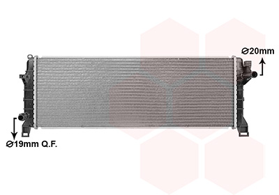 Van Wezel Radiateur 88012700