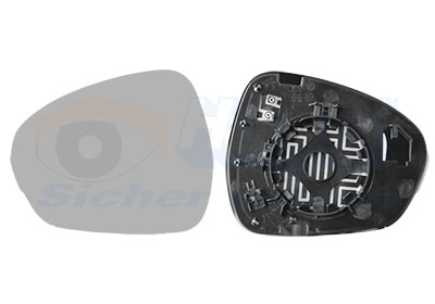 Van Wezel Buitenspiegelglas 0125837