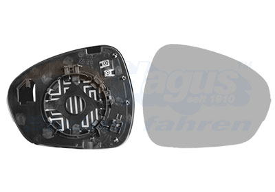 Van Wezel Buitenspiegelglas 0125838