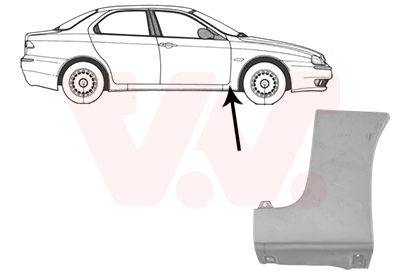 Van Wezel Spatbord 0156156