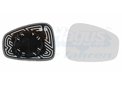 Van Wezel Buitenspiegelglas 0160838