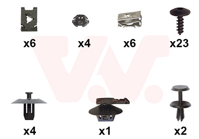 Van Wezel Montageset, bumper 0304794