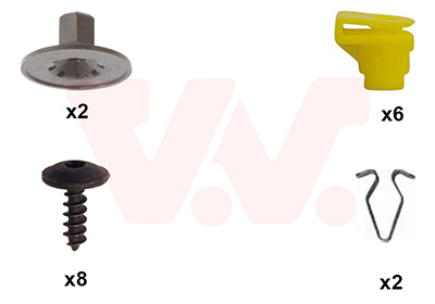 Van Wezel Montageset, bumper 0335793