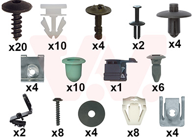 Van Wezel Montageset, bumper 0370794