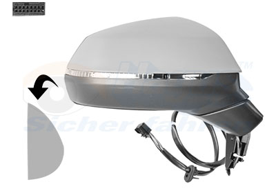 Van Wezel Buitenspiegel 0391806