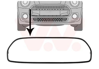 Van Wezel Frame, radiateurgrille 0529517