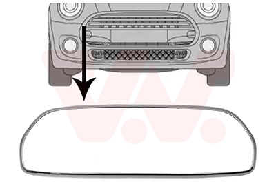 Van Wezel Frame, radiateurgrille 0529518