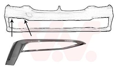 Van Wezel Voorbumper deel 0550582