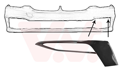 Van Wezel Voorbumper deel 0550583