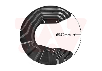 Van Wezel Dekplaat, remschijf 0682372