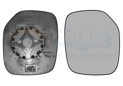 Van Wezel Buitenspiegelglas 0903832