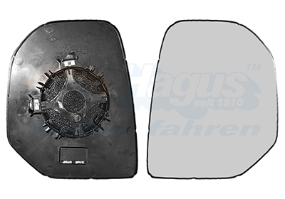 Van Wezel Buitenspiegelglas 0905838