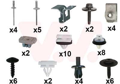 Van Wezel Montageset, bumper 0949793