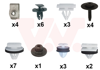 Van Wezel Montageset, achterscherm 0949796