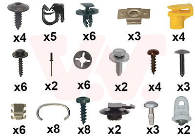 Van Wezel Montageset, bumper 0963794