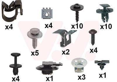 Van Wezel Montageset, achterscherm 0972796