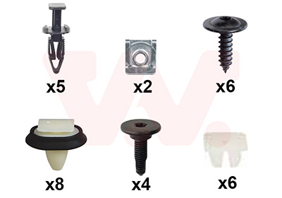 Van Wezel Montageset, bumper 0982793