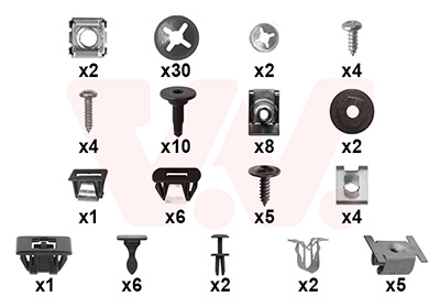 Van Wezel Montageset, bumper 0982794