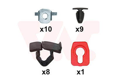 Van Wezel Montageset, motorkap 0982797