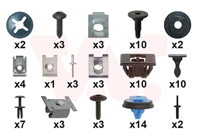 Van Wezel Montageset, bumper 0983794