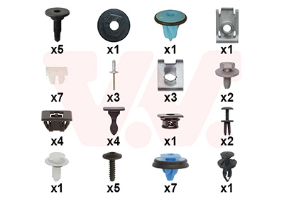 Van Wezel Montageset, achterscherm 0983796