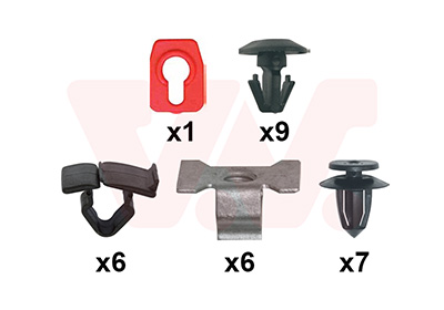 Van Wezel Montageset, motorkap 0983797