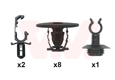 Van Wezel Montageset, motorkap 0989797