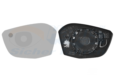 Van Wezel Spiegelglas, buitenspiegel 0989835