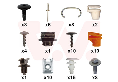 Van Wezel Montageset, bumper 0991794