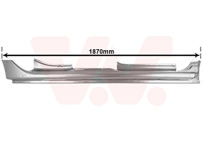 Van Wezel Instapplaat 1507103