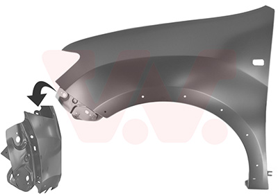 Van Wezel Spatbord 1509655