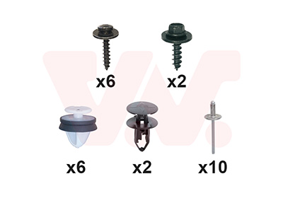 Van Wezel Montageset, bumper 1510793