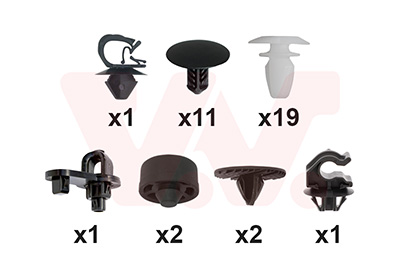 Van Wezel Montageset, motorkap 1511797