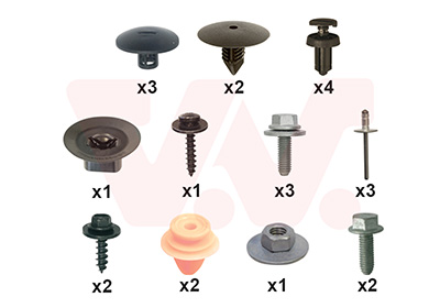 Van Wezel Montageset, achterscherm 1528796